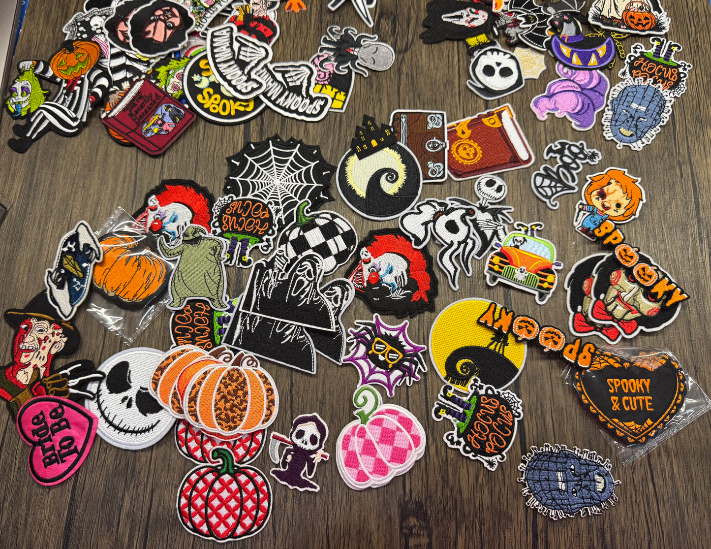 Halloween Hat Patches Grab Bag Wholesale