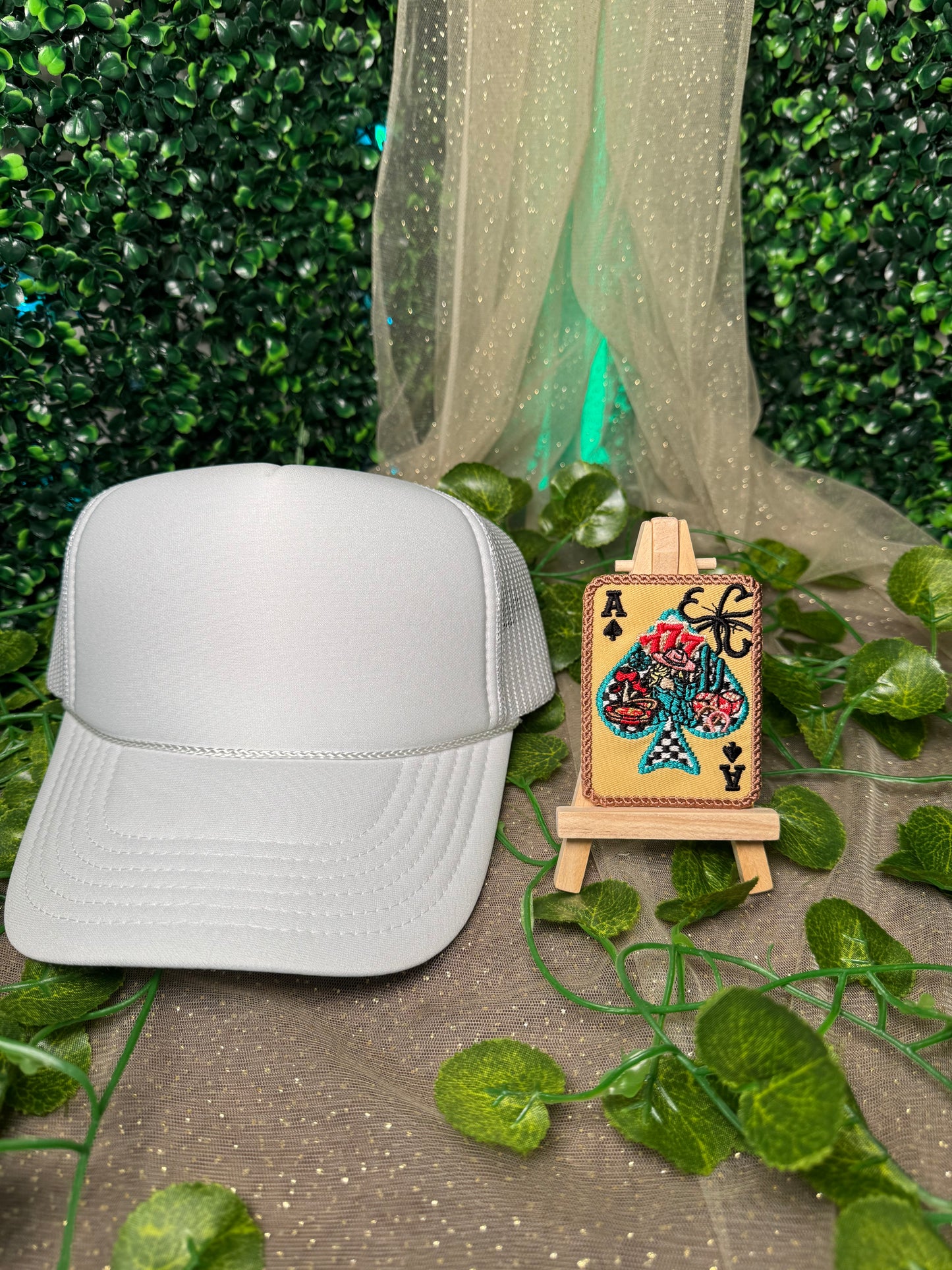 777 Ace Card Hat Patches Wholesale