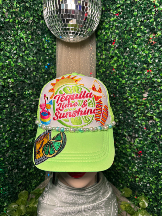 Tequila Lime Sunshine Trucker Hat
