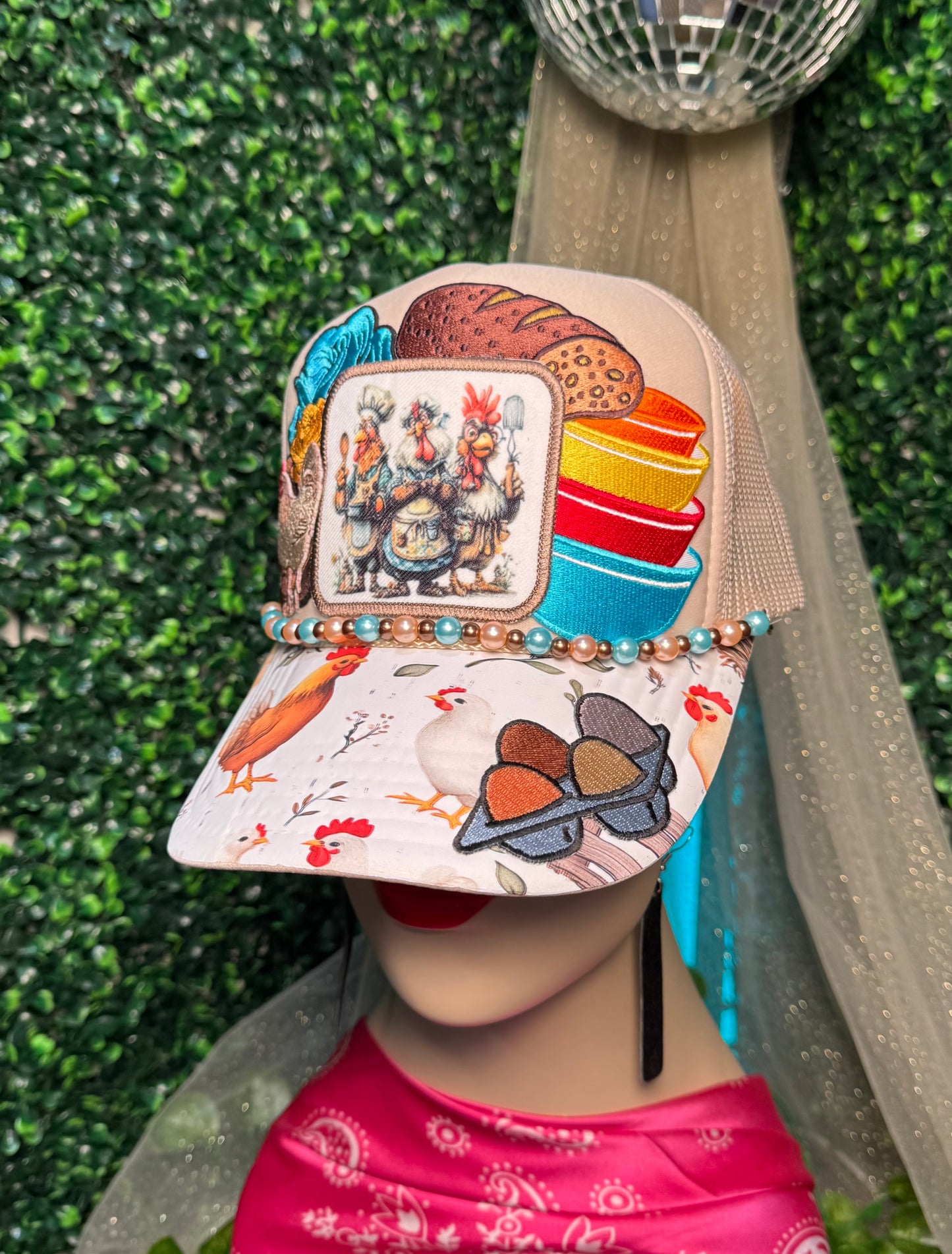 Baking Chickens Trucker Hat