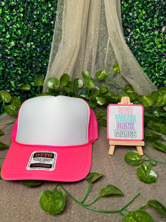 Save Water Drink Margs Hat Patches Wholesale