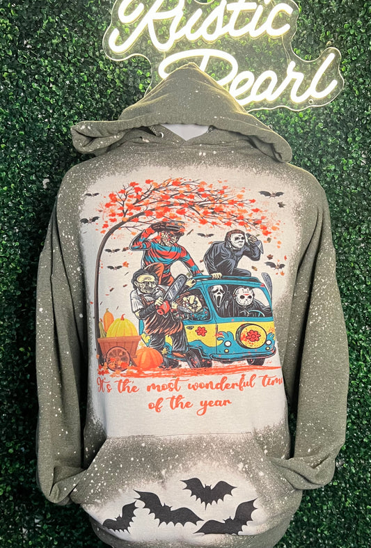 Halloween Scooby Car Hoodie