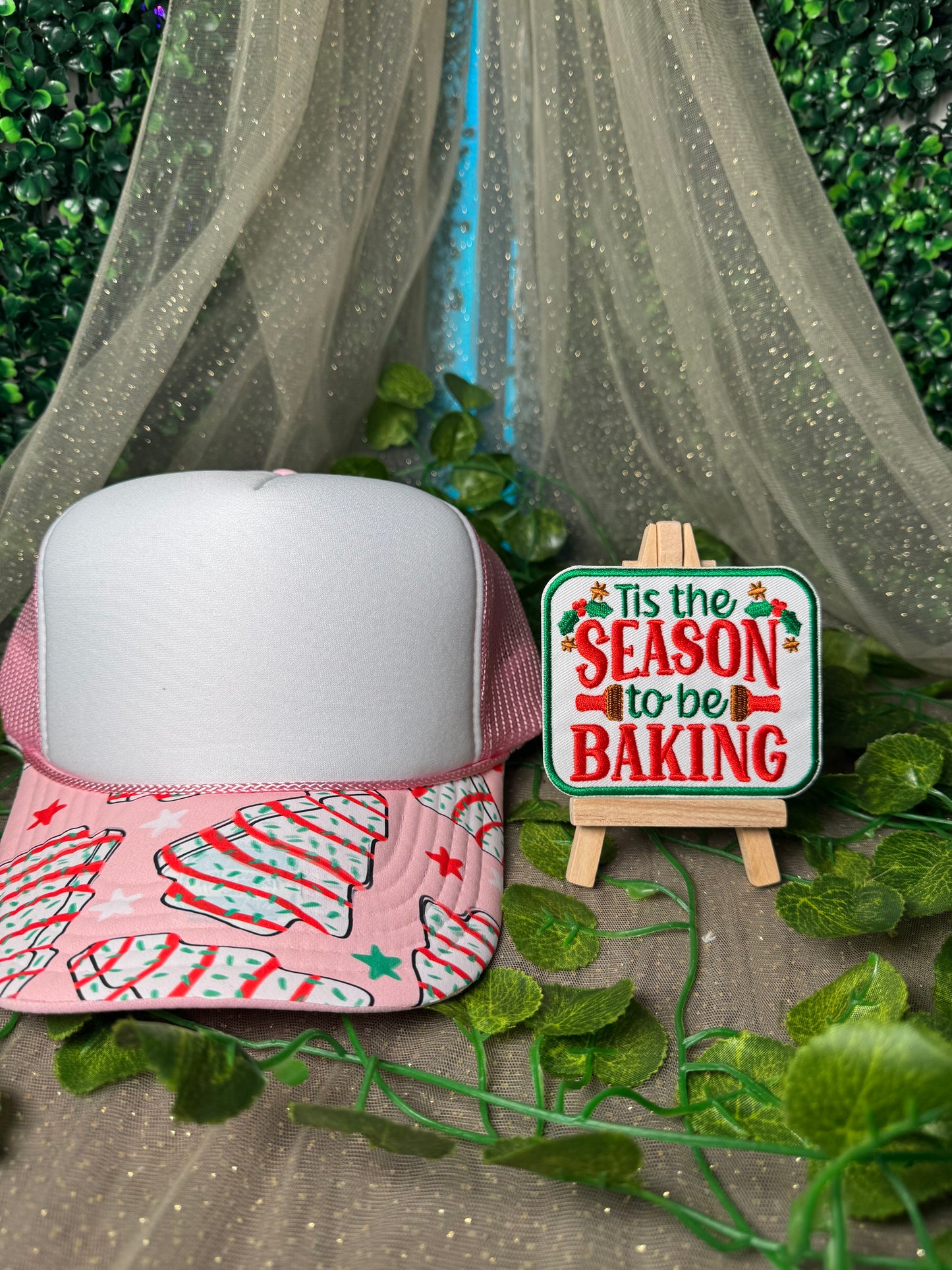 It's The Season To Be Baking Hat Patches Wholesale