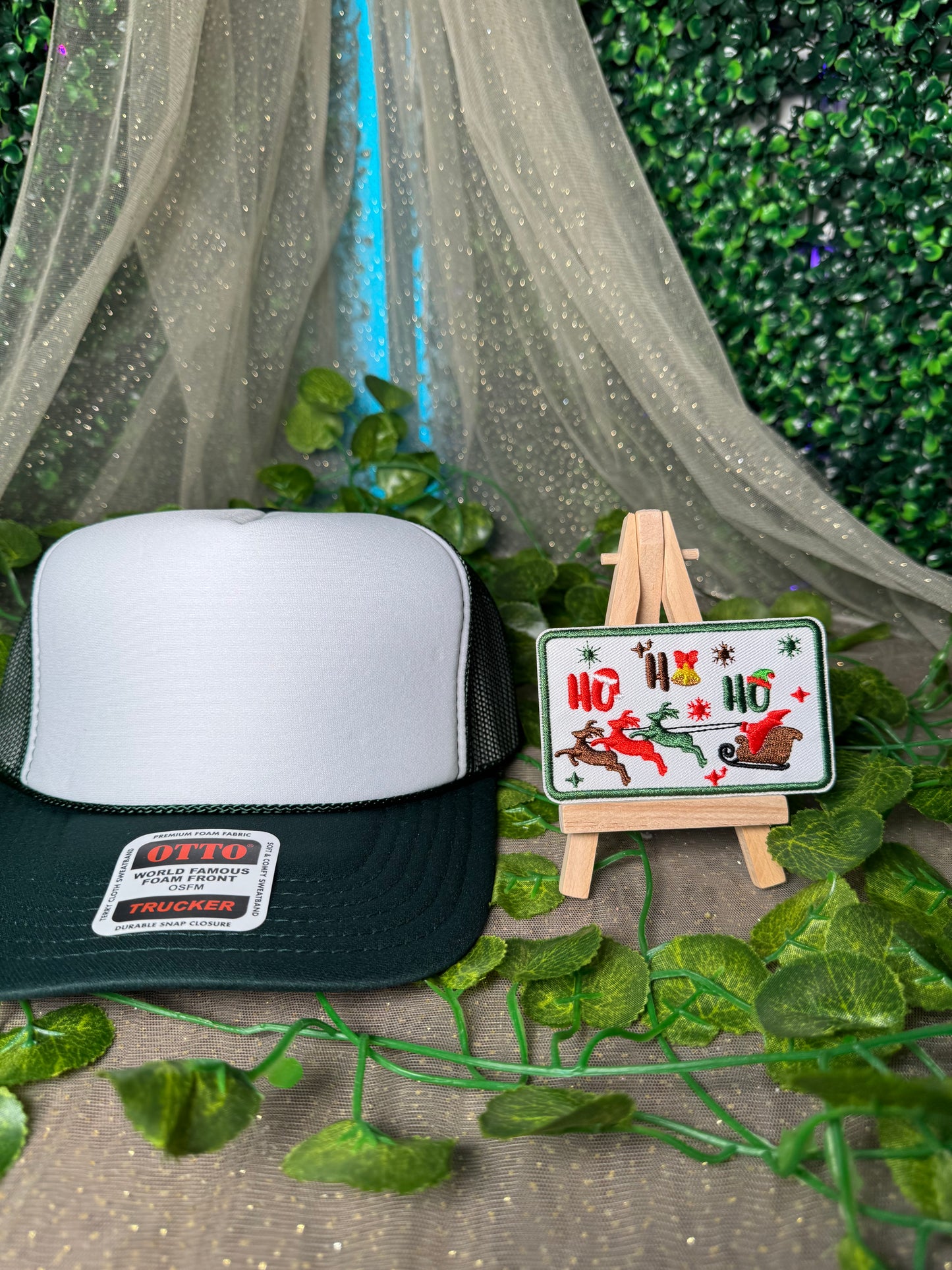 Ho Ho Ho Sleigh Hat Patch Wholesale