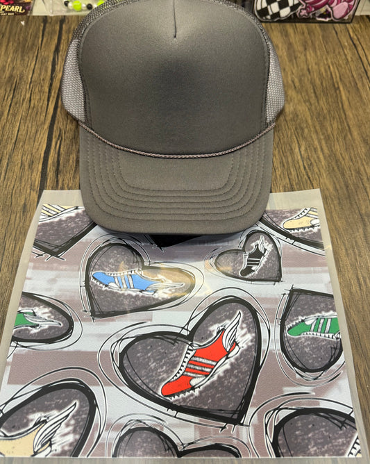 Track Bill DTF Prints Hat Patch Wholesale