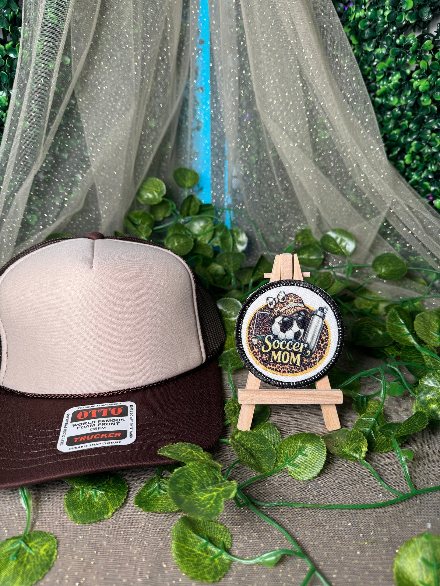 Soccer Mom Hat Patches Wholesale