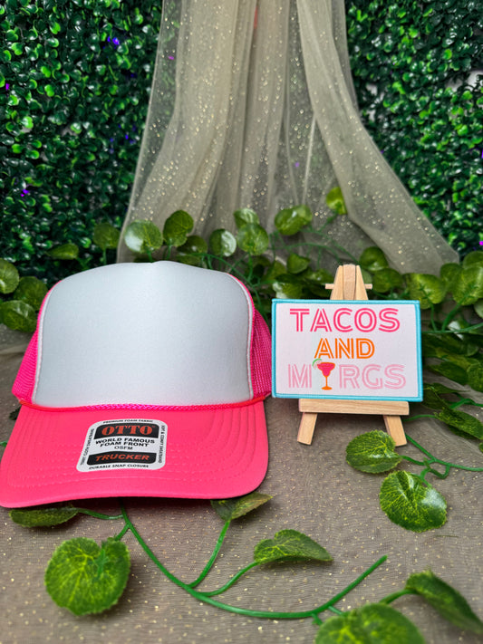Tacos And Margs Hat Patches Wholesale