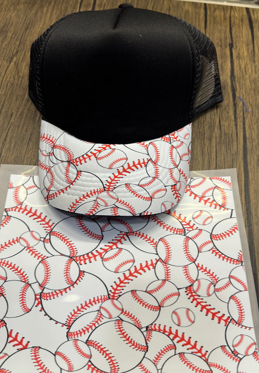 Baseball  Bill DTF Prints Hat Patch Wholesale