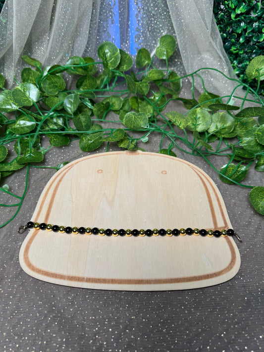 Black and Gold Hat Chain Wholesale