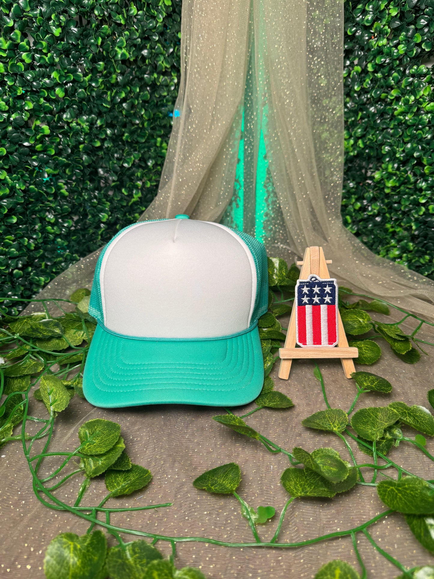 Patriotic Can Hat Patch Wholesale