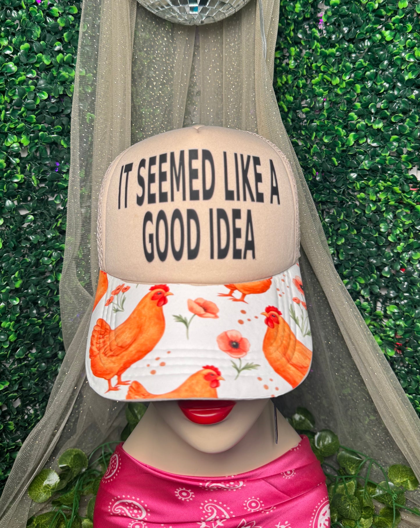 It Seemed Like A Good Idea Trucker Hat