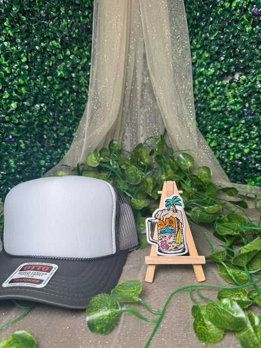 Beach Mug Hat Patch Wholesale