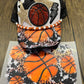 Basketball Single Hat Bill DTF Prints