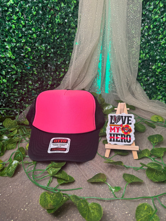Love My Hero Hat Patch Wholesale