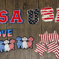 Patriotic  Hat Patches Grab Bag Wholesale