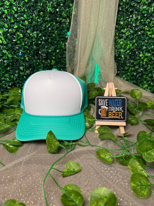 Save Water Drink Beer Hat Patch Wholesale