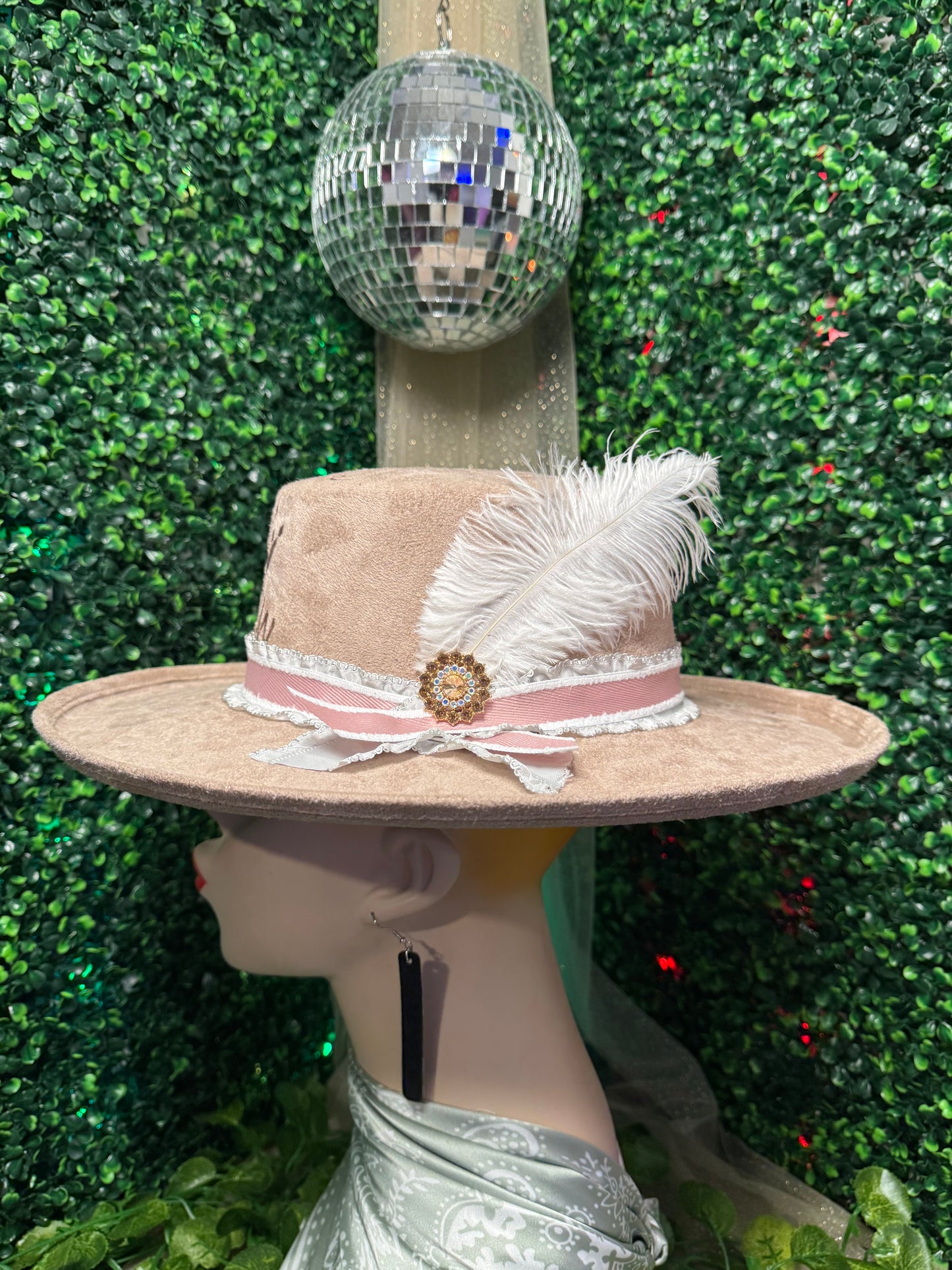 Tan Queen Custom Hat