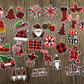 Christmas Hat Patches Grab Bag Wholesale