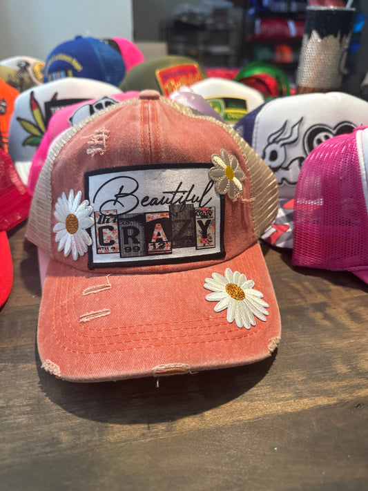 Beautiful Crazy Trucker Hat