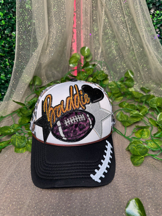 Baddie Football Trucker Hat