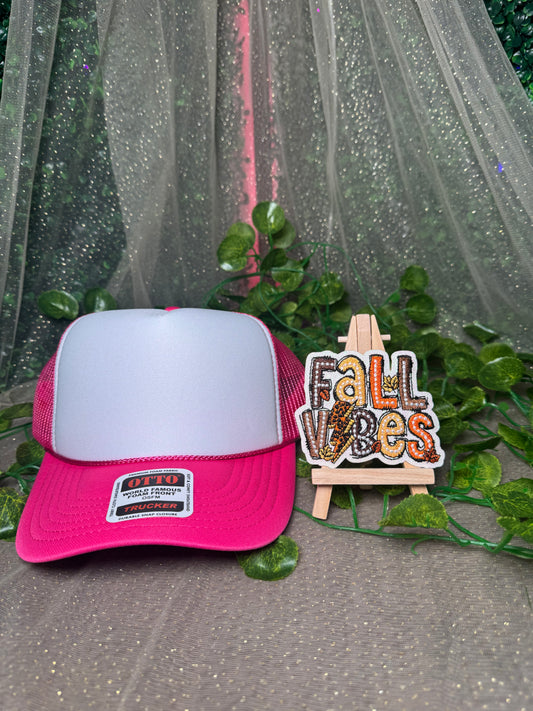Fall Vibes Hat Patch Wholesale