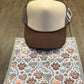 Boho Paws Single Hat Bill DTF Prints