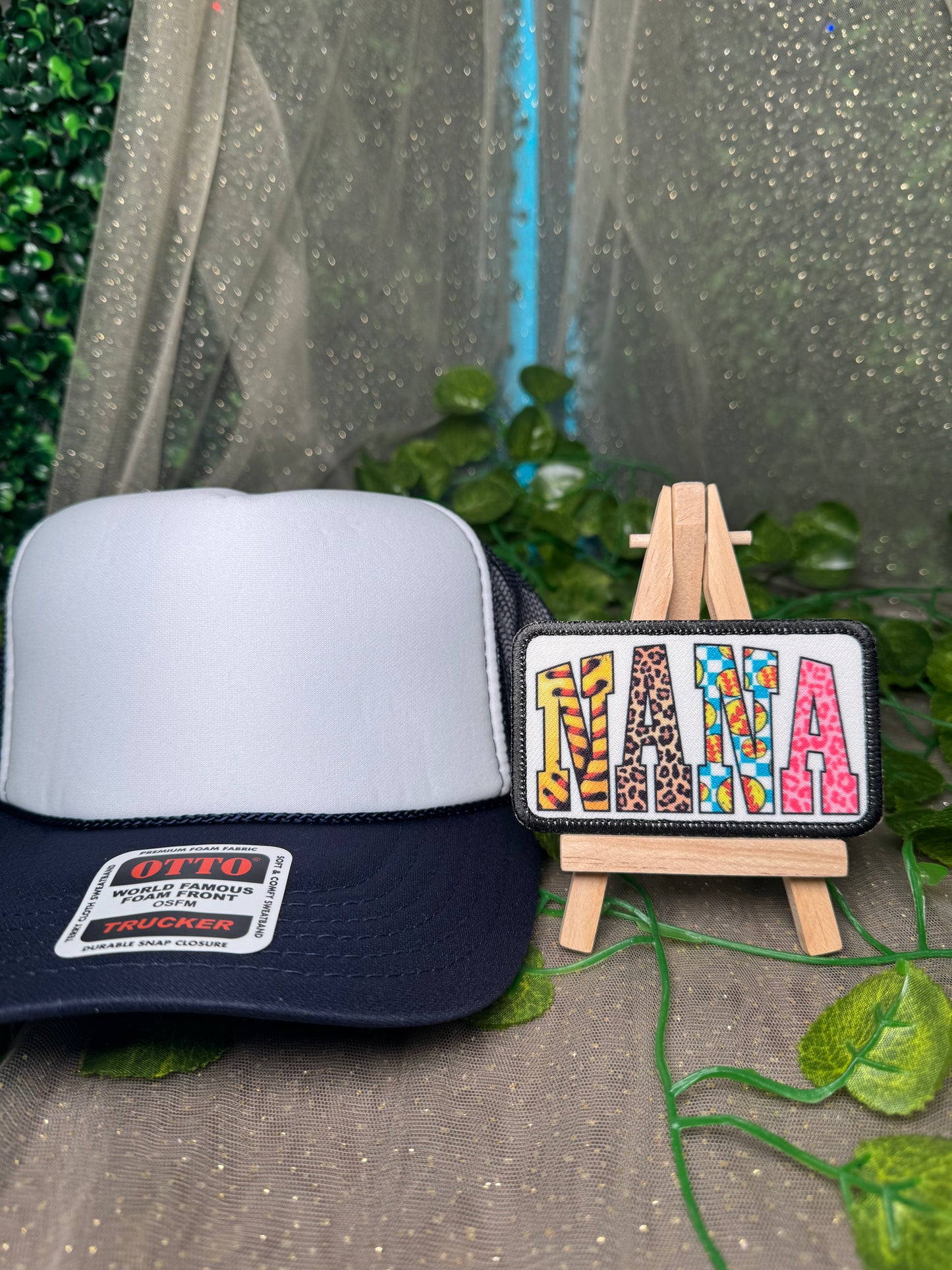 Softball Pink Nana Patches Wholesale