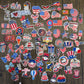 Patriotic  Hat Patches Grab Bag Wholesale