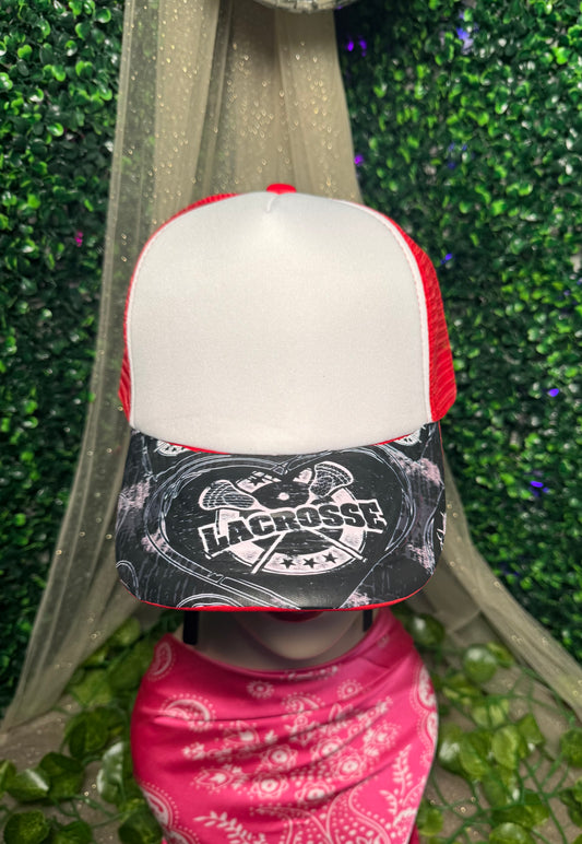 Lacrosse Blank Trucker Hat