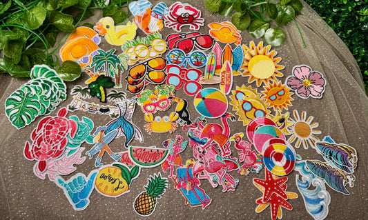 Summer Hat Patches Grab Bag Wholesale