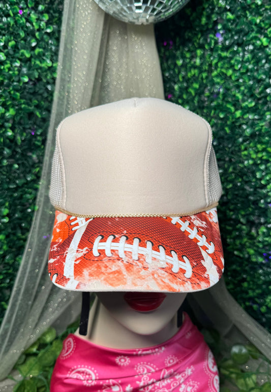 Football Blank Trucker Hat