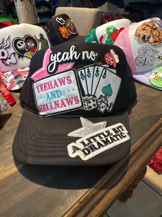 Yeehaws and Hellnaws Trucker Hat
