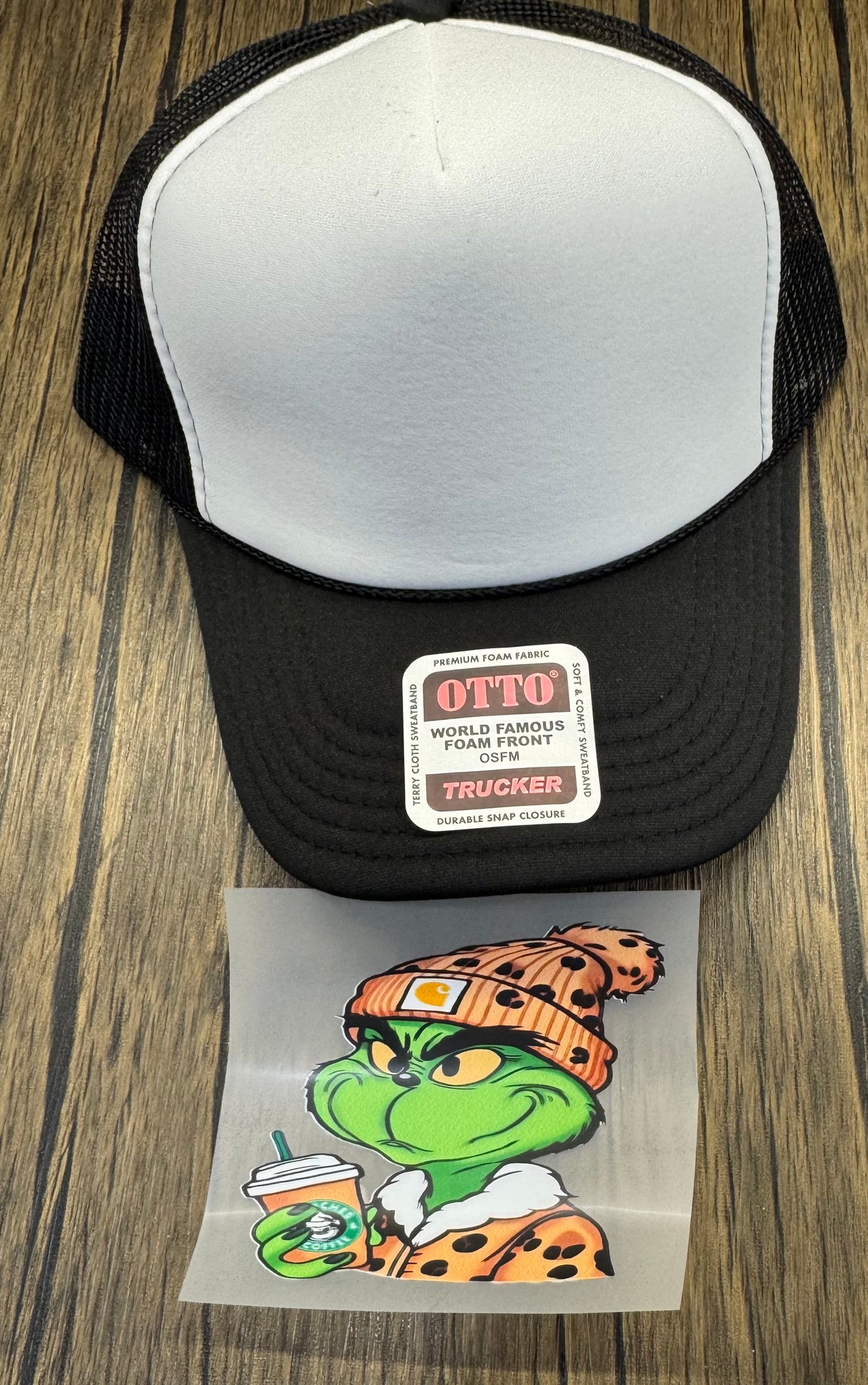 Grinch DTF Hat Print Wholesale