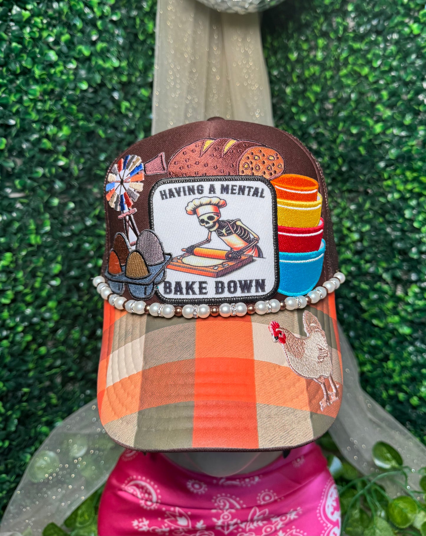 Having A Mental Bake Down Chain not included Trucker Hat