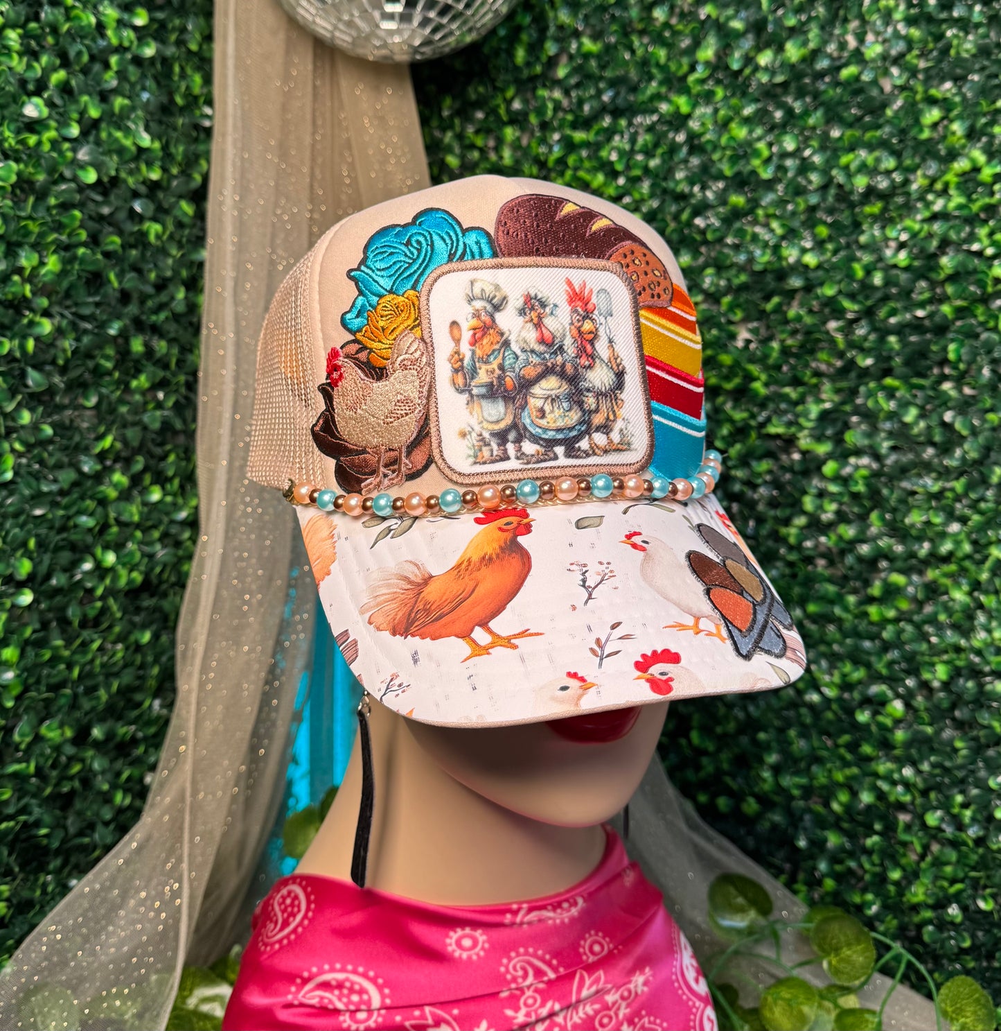 Baking Chickens Trucker Hat