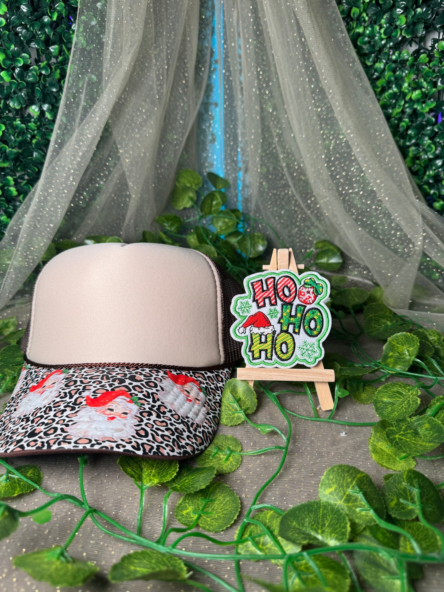 Ho Ho Ho Santa Hat Hat Patches Wholesale