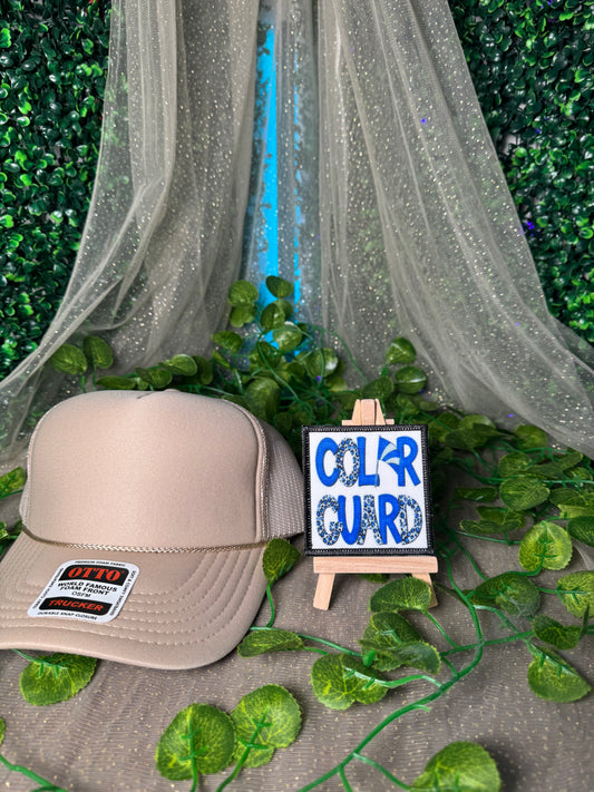 Color Guard Blue Hat Patch Wholesale
