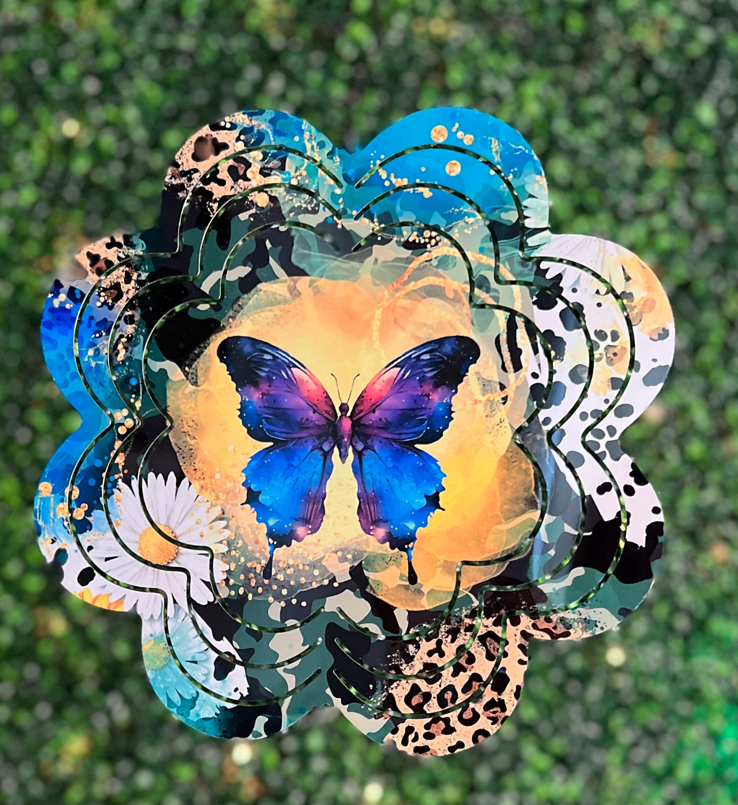 Flower Shaped Butterfly Spinner
