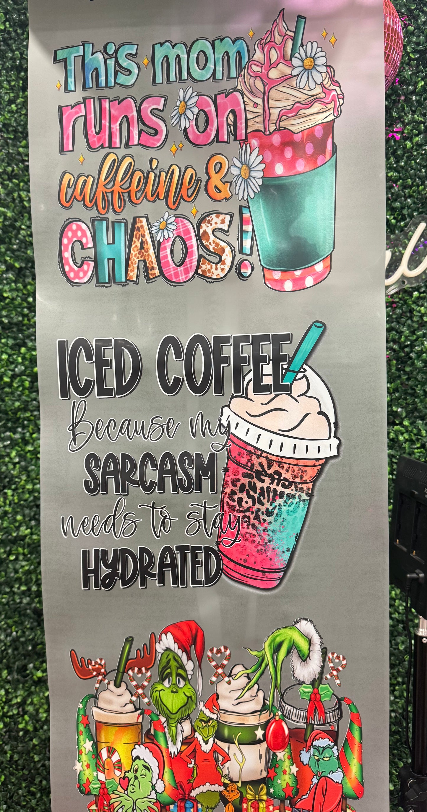 Coffee Gang Sheet DTF Prints Hat Patch Wholesale