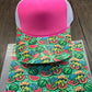 Turtle Watermelon Print Single Hat Bill DTF Prints