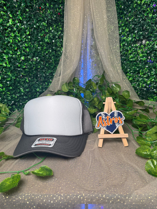 Astros Heart Hat Patch Wholesale