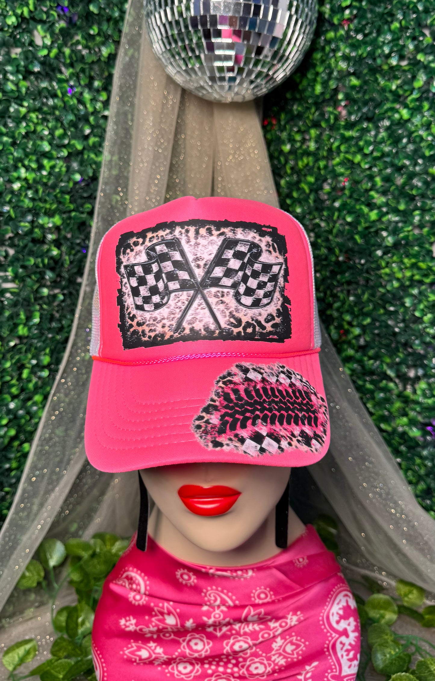 Race Flags Trucker Hat