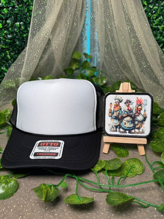 Baking Chicken Hat Patches Wholesale