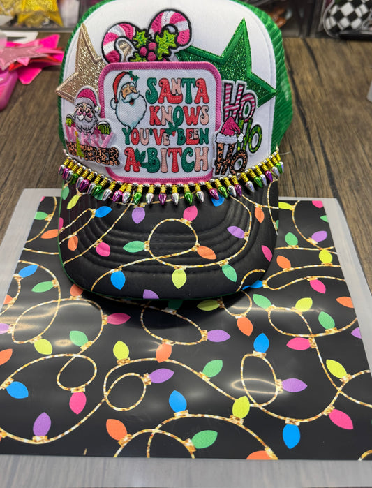 Christmas Lights Bill DTF Prints Hat Patch Wholesale