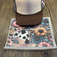 Cow Flowers Single Hat Bill DTF Prints