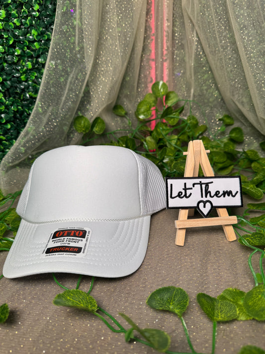 Let Them  Hat Patch Wholesale