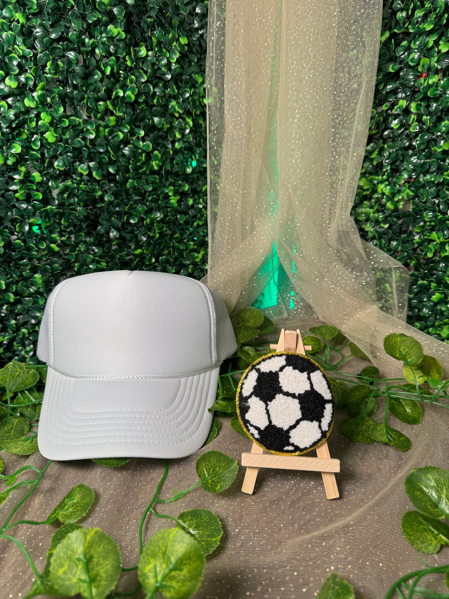 Medium Soccer Ball Hat Patch Wholesale