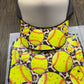 Softball leopard Single Hat Bill DTF Prints