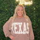 Texas Bucketlist Oversized Tops