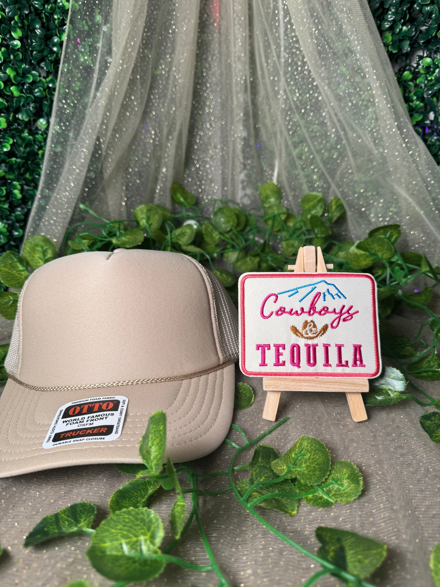 Cowboy's Tequila Hat Patch Wholesale